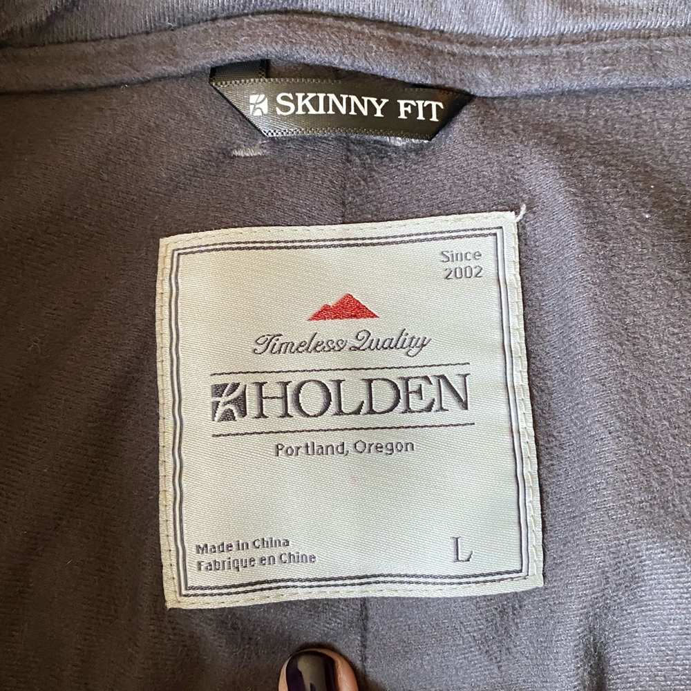 Holden - grey snowboarding pants (skinny) - L